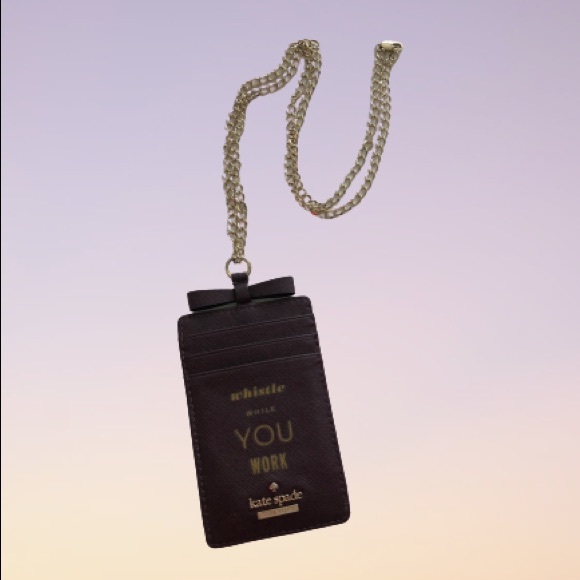 ⭐️ Kate Spade Cameron St Whistle Work Lanyard ⭐️